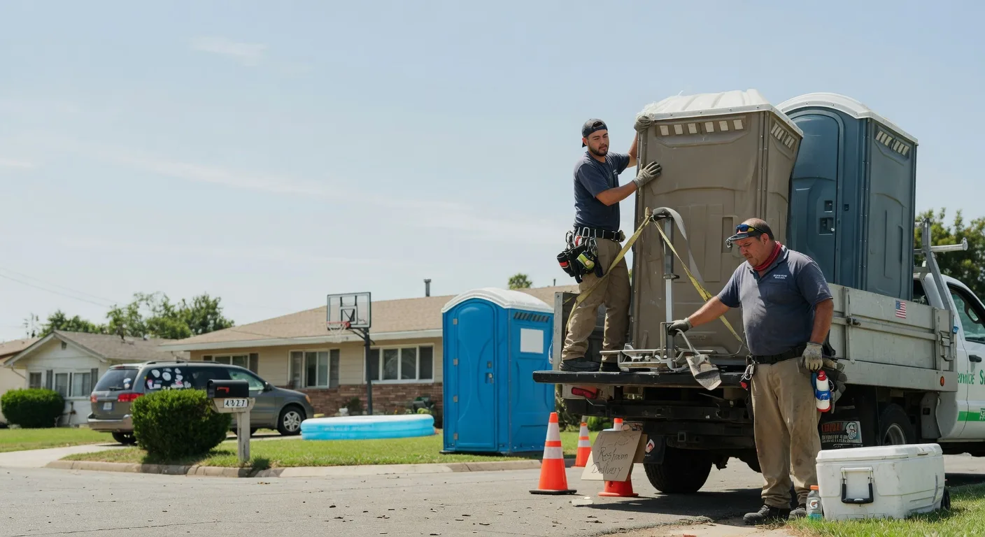 Porta Potty Rental in Shawmut, ME near me